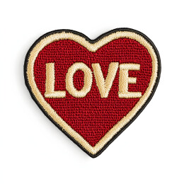 爱心服装辅料贴布