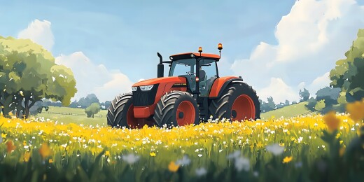 田园风光农耕乐