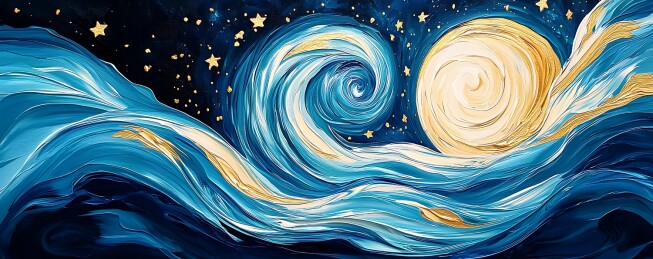 星夜涌动