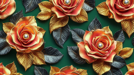 3D时尚印花设计图案