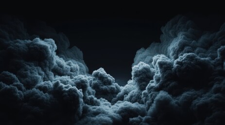 浓密的乌云景象