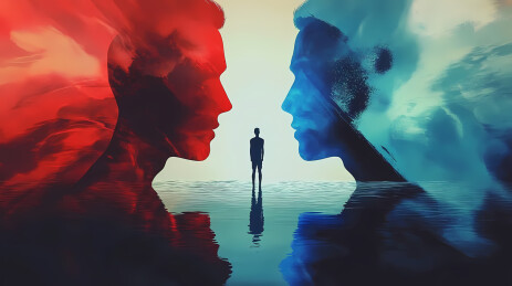 艺术风格的插画人物与面孔