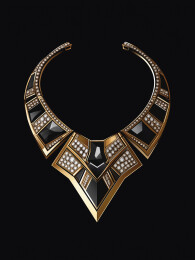 现代几何风格项圈