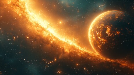 巨行星环星背景