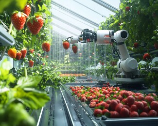 机器人采摘水果