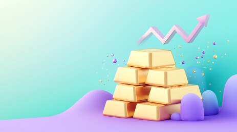 金块堆叠图