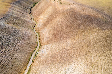 自然地貌山脉纹理