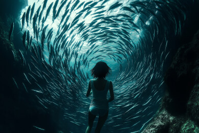深浅的女人    
