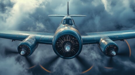 云端之上的钢铁雄鹰