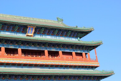 正阳门局部特写