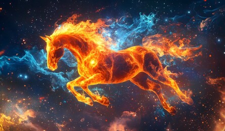 火焰神驹星河奔腾