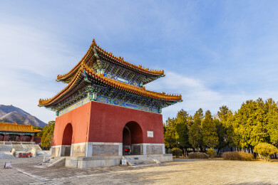 北京昌平区十三陵昭陵碑亭