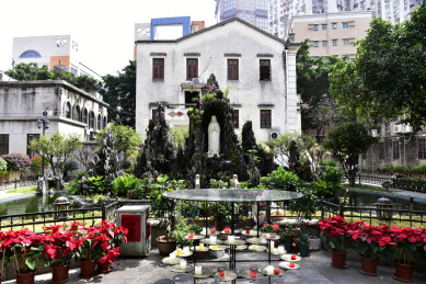 广东省广州石室圣心大教堂天主教耶稣像