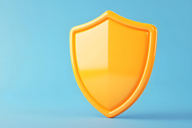 书本和顿盘的三维教育保护概念插图