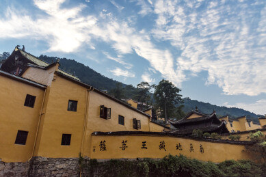 安徽省池州九华山风景区