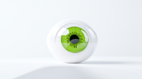 绿色眼球的未来科技