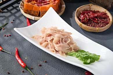 火锅食材美味鲜嫩鸭肠