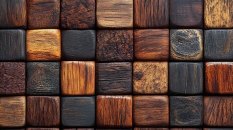 多彩木块拼接纹理图案