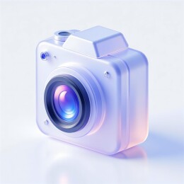 3D玻璃质感图标