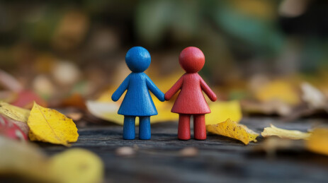 抽象人口问题插画