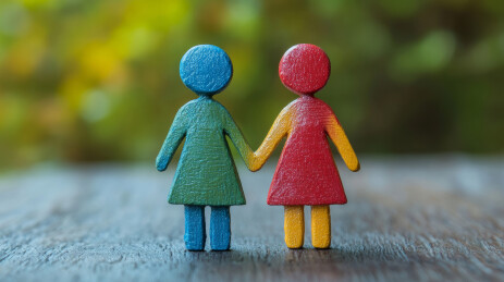 抽象人口问题插画