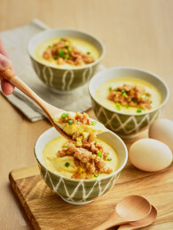 中餐美食家常菜 肉沫豆腐蒸蛋