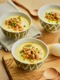 中餐美食家常菜 肉沫豆腐蒸蛋