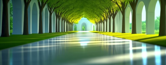 林荫大道景观