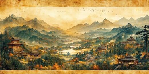 宋代乡村生活图