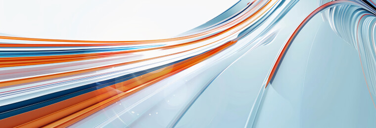 动感波纹线流体商务科技背景