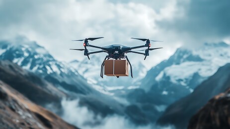 无人机高山送货