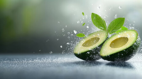 牛油果宣传背景