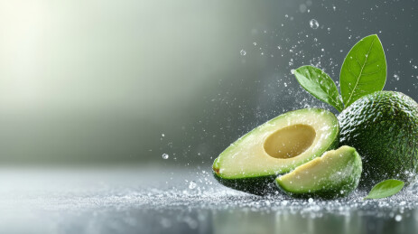 牛油果宣传背景