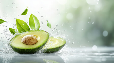 牛油果宣传背景