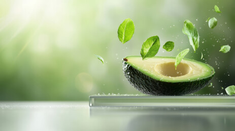 牛油果宣传背景