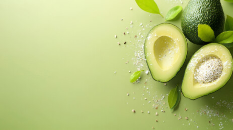 牛油果宣传背景