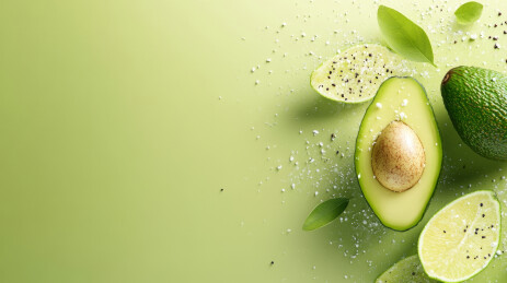 牛油果宣传背景