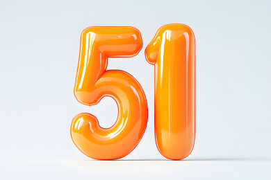 51劳动节的数字3D渲染