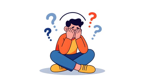 沮丧的男孩