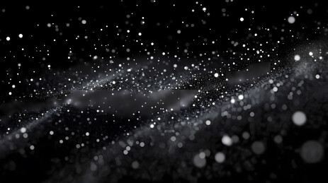 黑色背景与白点