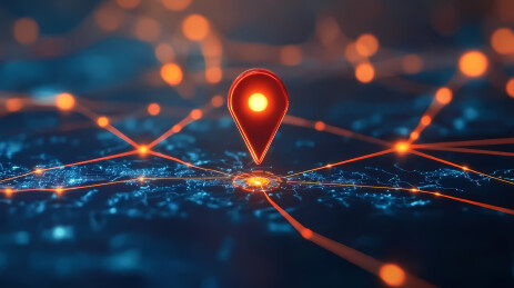 定位针与抽象地图