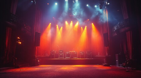 舞台灯光与放大器
