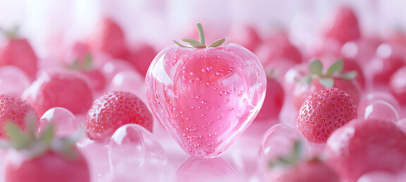 粉色草莓道具