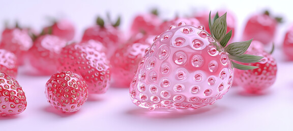 粉色草莓道具