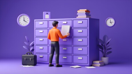 科技感的文件归档