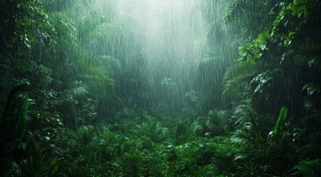 雨林深处的静谧
