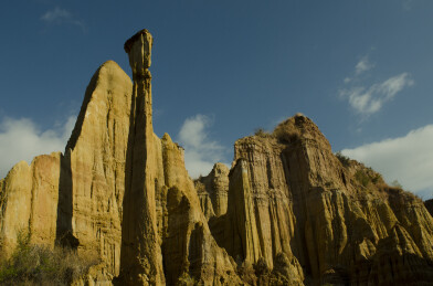 云南楚雄元谋浪巴铺土林风光