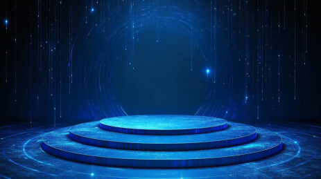 科技感未来感深色摆台