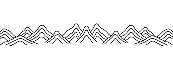 山抽象绘画