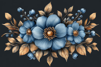 花卉主题插画
